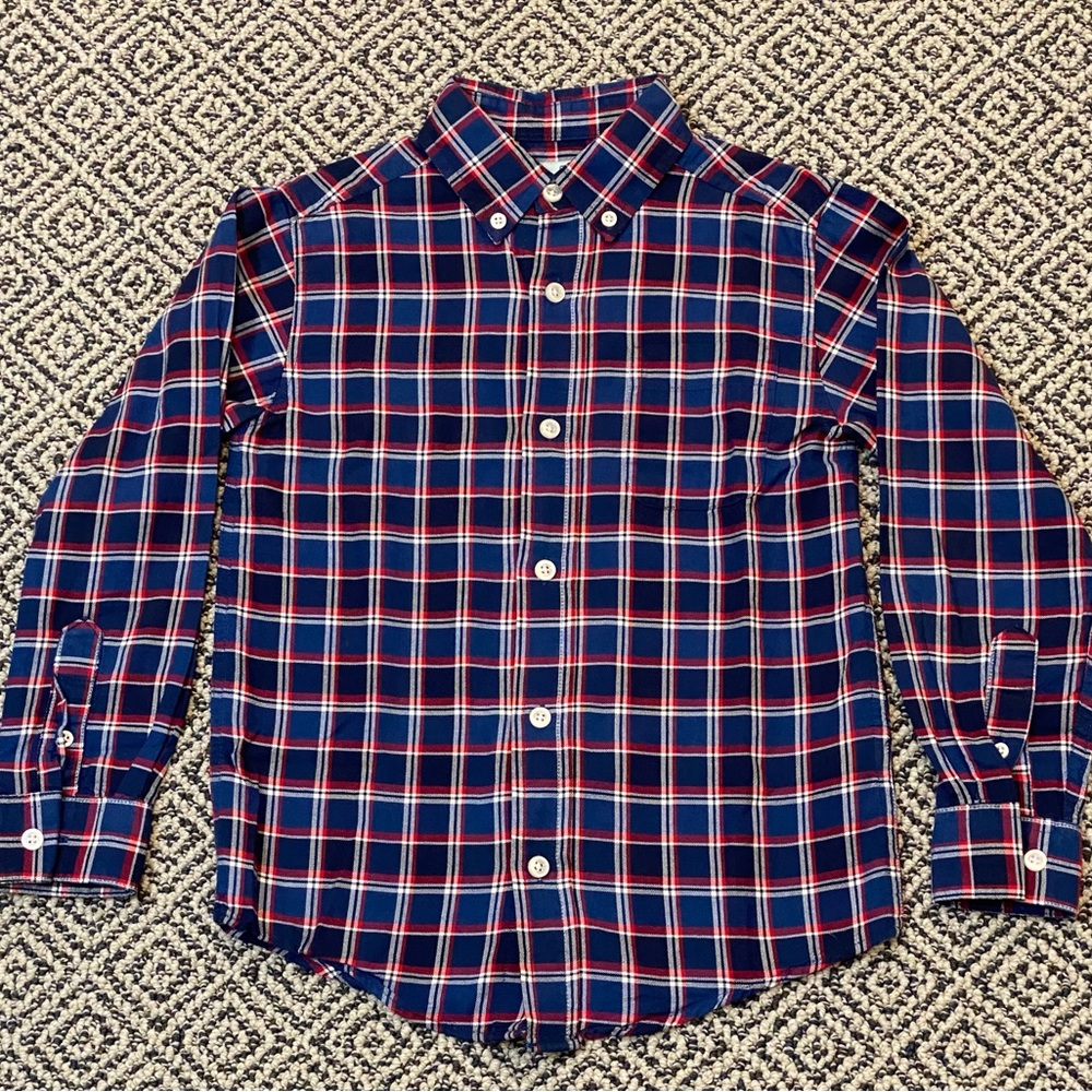 🎉 NWOT! 🎉 Class Club Size 6/7 Collared Button Down Long-Sleeve Shirt